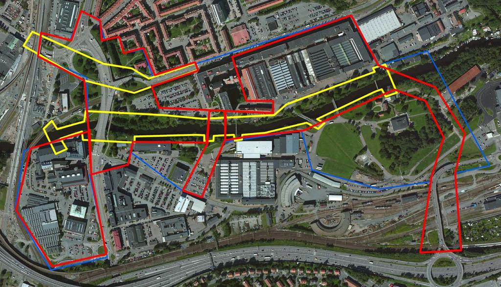 Naturvärdesinventering av Gamlestaden 2015-10-27 Gamlestads Torg etapp 2 Gamlestadens Fabriker Horngatan Kv Gösen (del av