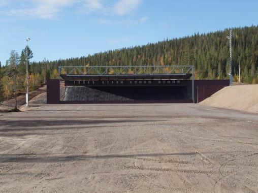 Den syd/sydvästra slänten av Östermyrberget kan även användas i samband med prickskytteskjutning mot rälsmålbanan och skjutplatser vid Östermyran. 4.2.8.