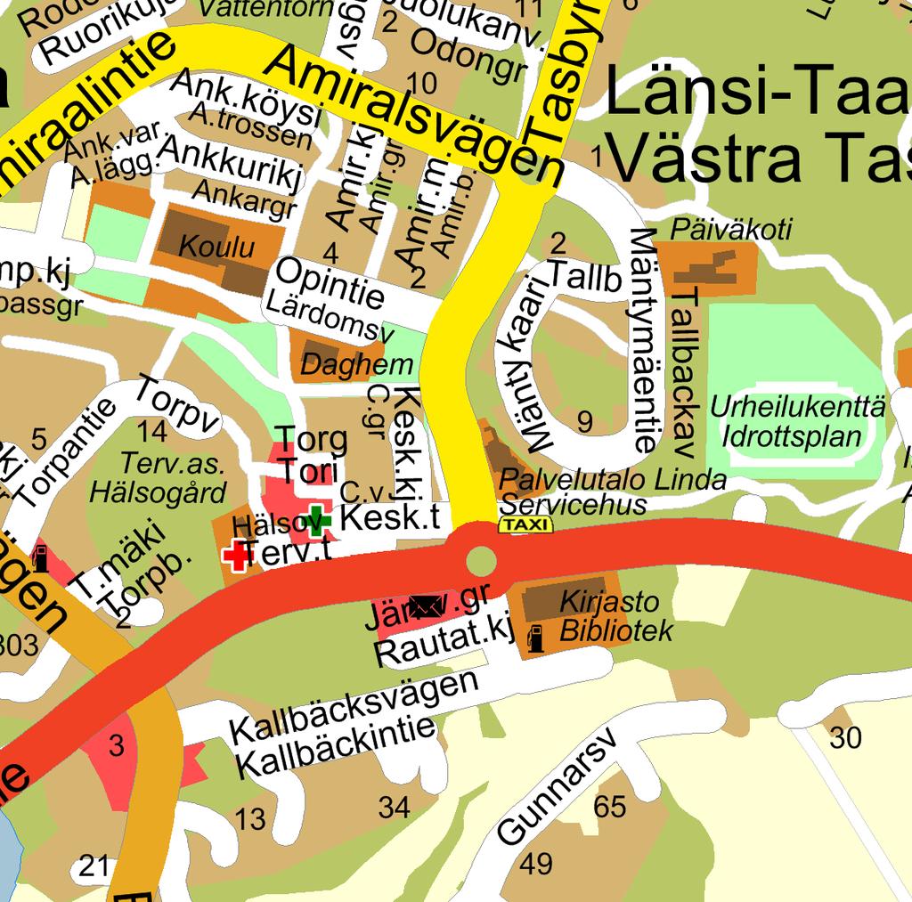 Suunnittelualue Asemakaavan muutosalue sijaitsee Sipoon toisen taajaman ja eteläisen aluekeskuksen Söderkullan keskustassa, Uuden Porvoontien (Mt 170) ja