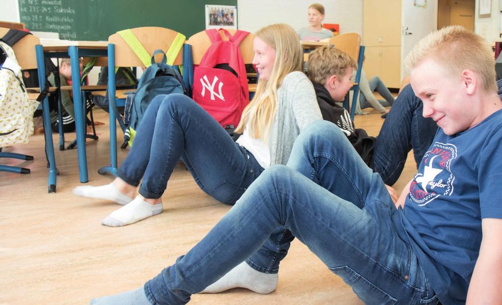 EU-kommissionen belönade Jyrängön koulu i Heinola Jyrängön koulu i Heinola är en av de första Skolorna i rörelse. Skolan har deltagit i programmet ända sedan pilotskedet.