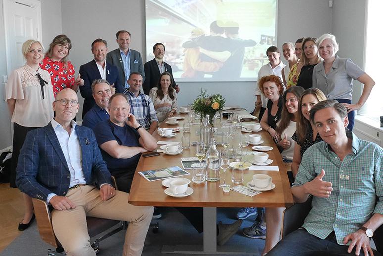Partnerlunch I maj bjöd vi in våra stödpartners till den årliga partnerlunchen, där de berättade mer om hur de på olika sätt har stöttat oss.