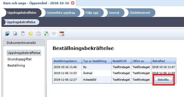 4 Avbeställning av uppdrag När uppdraget ska avslutas, antingen för att tiden som man har beslutat att insatsen ska gälla har löpt ut eller för att insatsen avslutas i förtid, skickas en