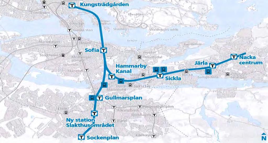 Sid 21 och stationerna kommer till största del att drivas (tillskapas) genom borrning och sprängning. Tunnelbanetågen kommer främst att gå i enkelspårtunnlar.