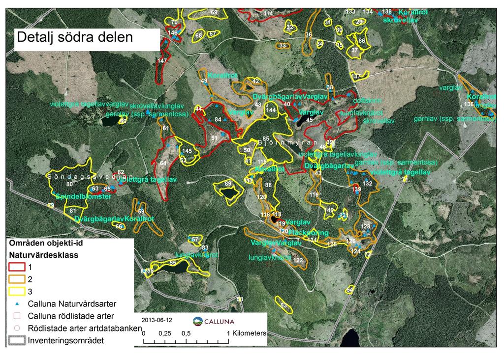 ! Bilaga 1. Kartor. 2013-06-12 Karta 7.