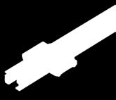 Rekommenderat mått mellan fästpunkter: 900 mm Lagerförs i 6000 mm