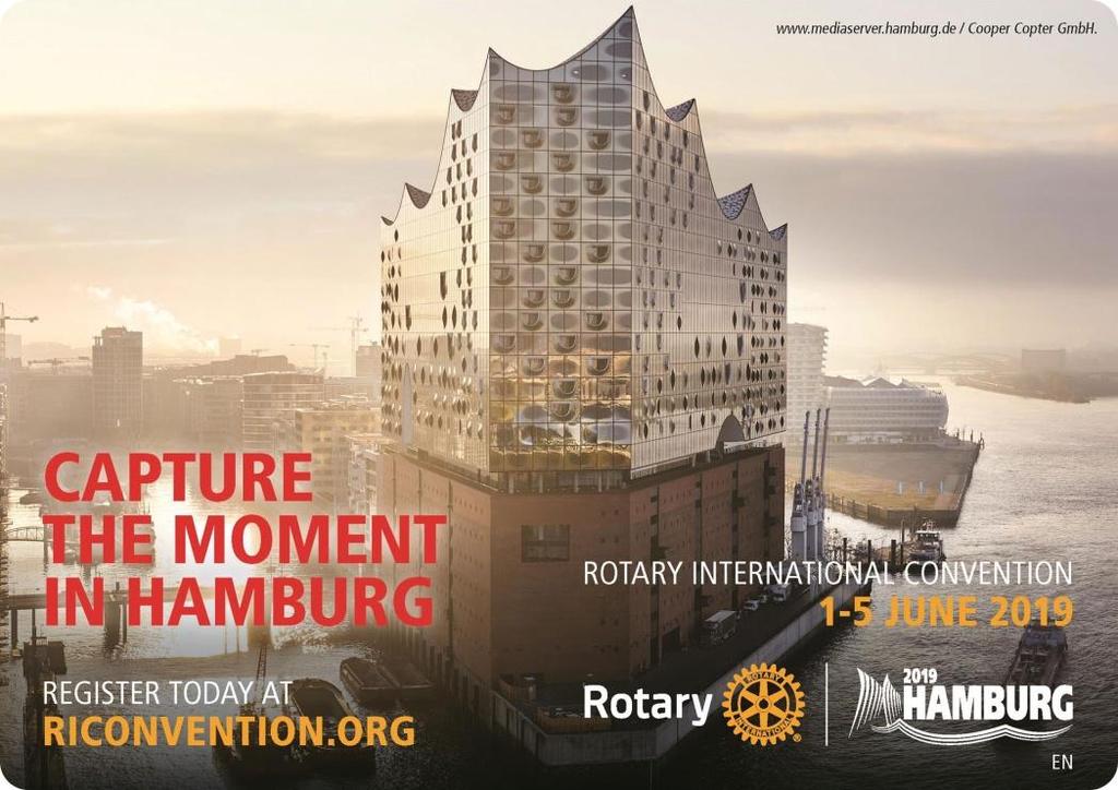 RI Convention i Hamburg 1-5 Juni Utdrag ur talarlistan som kanske kan locka ytterligare medlemmar i distriktet att anmäla sig: Steve Farber, Founder and Chair of the Extreme Leadership Institute