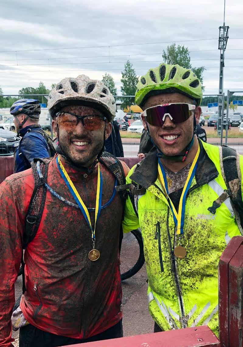 Ett magasin från Axelent Group Nr 3 2019 94 km cykling i regn Emil Rask och Ferry Svan