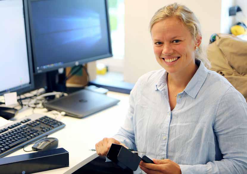 Emma vill utveckla både produkter och människor Emma Sundelius är ny utvecklingschef på Axelent AB. I sin nya roll kommer hon att ansvara för det dagliga arbetet på RnD-avdelningen.