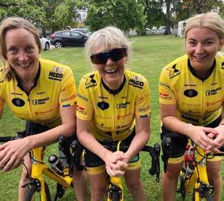 Ett av de 16 svenska lagen är TR-GM Jönköping, här finns Axelent med som sponsor och det svartgula X:et går att skåda på cyklisternas högra axel.