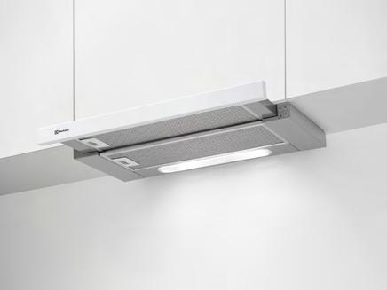 Electrolux EFP60460OW KOLFILTERFLÄKT ROSTFRI, TILLVAL Utdragbar.