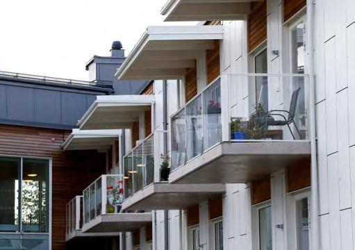modeller av balkongräcke (standard till vänster och höj- och