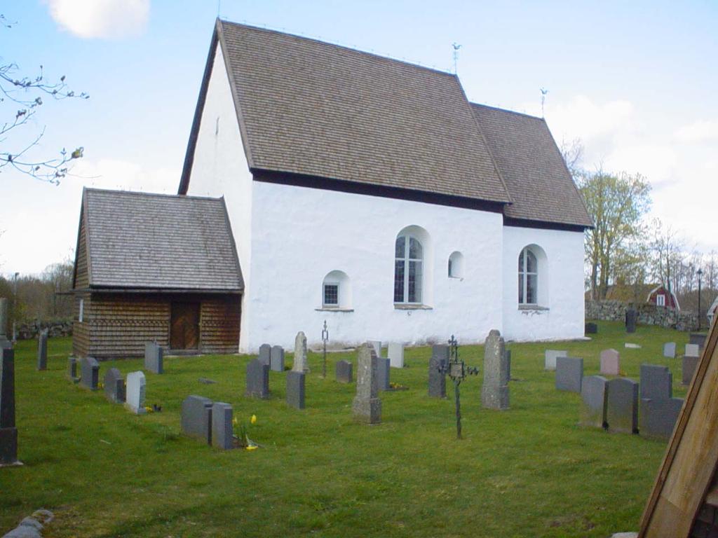 2007, en välbevarad kyrkogård som den var under 1800-talet.