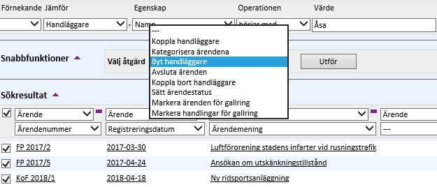 NYA SNABBFUNKTIONER Koppla bort
