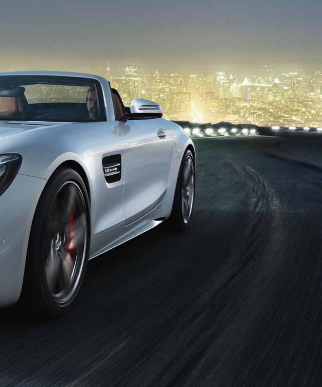 37 Prestanda i dess renaste form nya Mercedes-AMG GT C Roadster Upplev maximala prestanda!