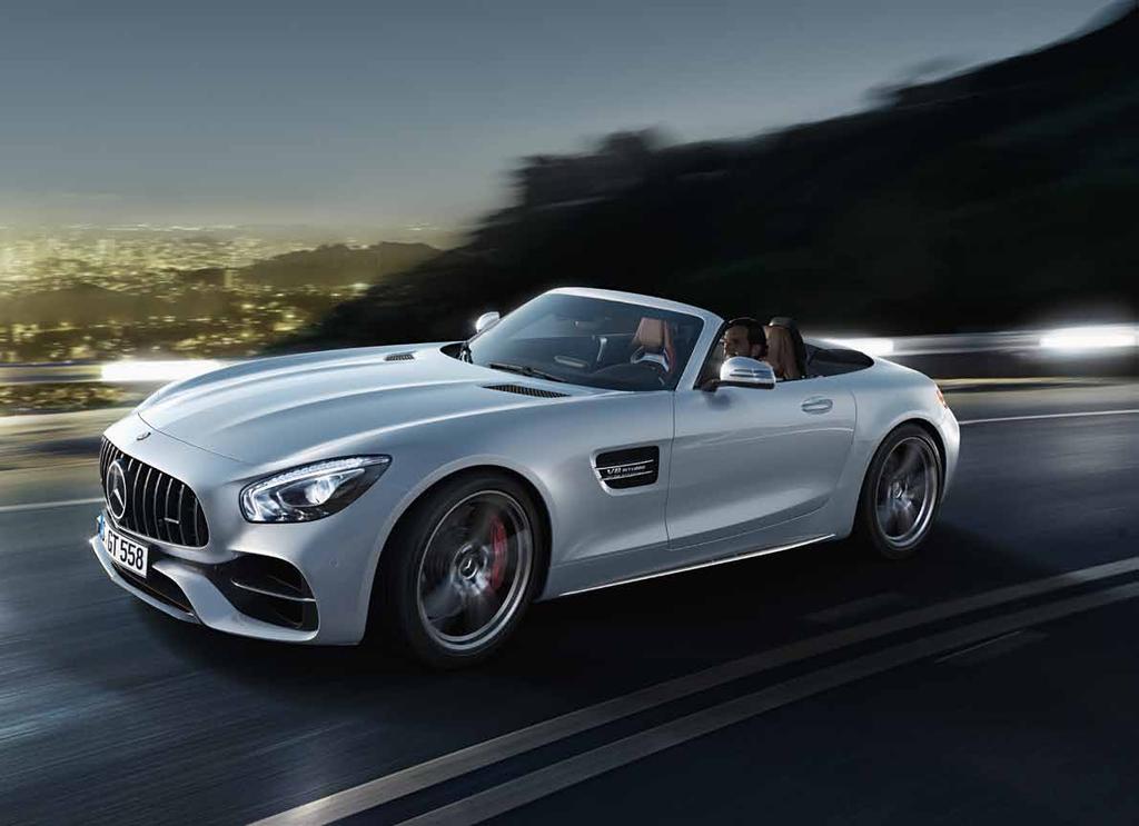 Himlen runt hörnet 41 Roadsterkörning i en Mercedes-AMG kan vara ett rent nöje även när yttertemperaturen kryper nedåt. Det kan vi tacka AIRSCARF för.