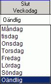 IHP 6.4.2 Tabell Du kan också programmera en cykel i en tabell.