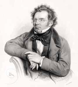 ETT STRÅK AV SCHUBERT För mig har ingen tonsättare på ett lika drabbande självklart sätt som Franz Schubert lyckats förena det enkla med det svåra, det lättsamma och älskvärda med det svarta och