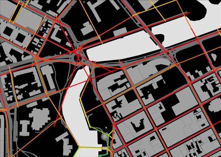 Malmbron Malmbron blir efter förändringarna en än större knutpunkt. Kopplingen mellan Södra Kanalgatan och Unionsgatan innebär ett tydligare stråk in till centrum för gång- och cykeltrafikanter.
