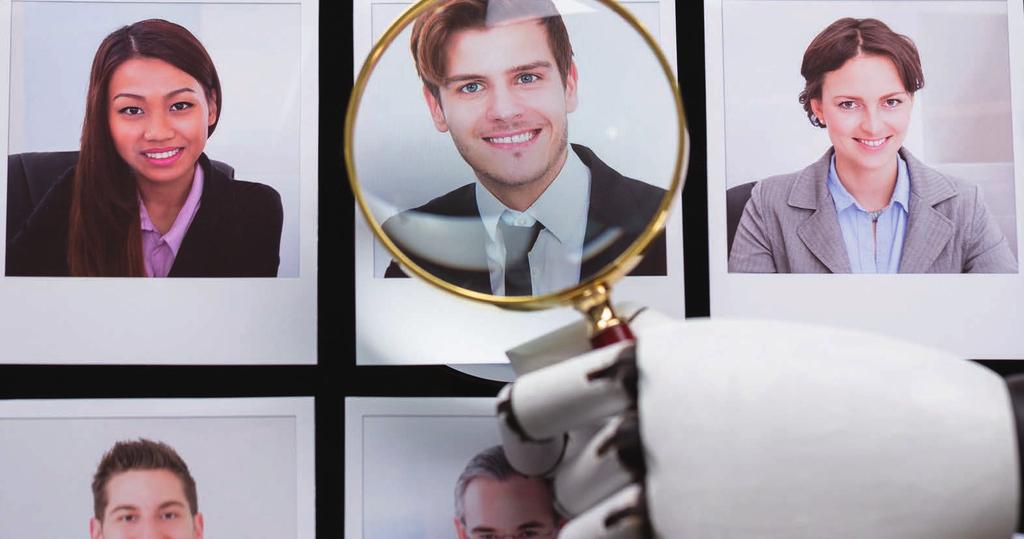 områden där till och med själva bedömningen sker med hjälp av nya tekniker. Det har börjat göras försök att använda artificiell intelligens för att bedöma människor.