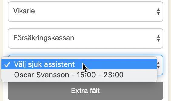 Tryck på Spara för att spara ändringarna eller Radera för att ta bort passet.