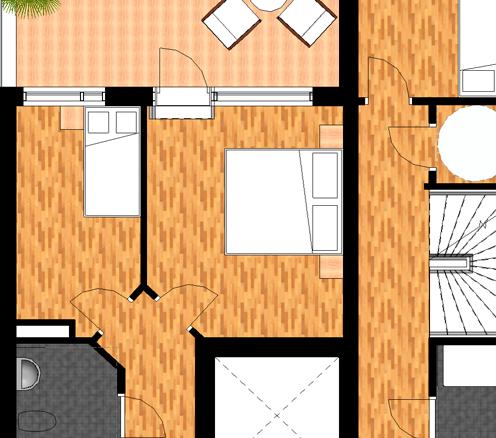 CENTRALA ÅNEN I BOTTENPLAN VILKET BILDAR ATRIUM I MODULERNAS MITT.