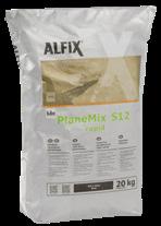 1,6 PlaneMix 60 - X (falluppbyggnande) 5-60 mm 24 timmar 1,7 Allmänt I regel ska underlaget som minst ha den planhet som önskas efter utförd