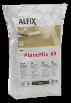 Om Alfix PlaneMix spackelmassa används, ska underlaget förbehandlas med Alfix PlaneMixPrimer.