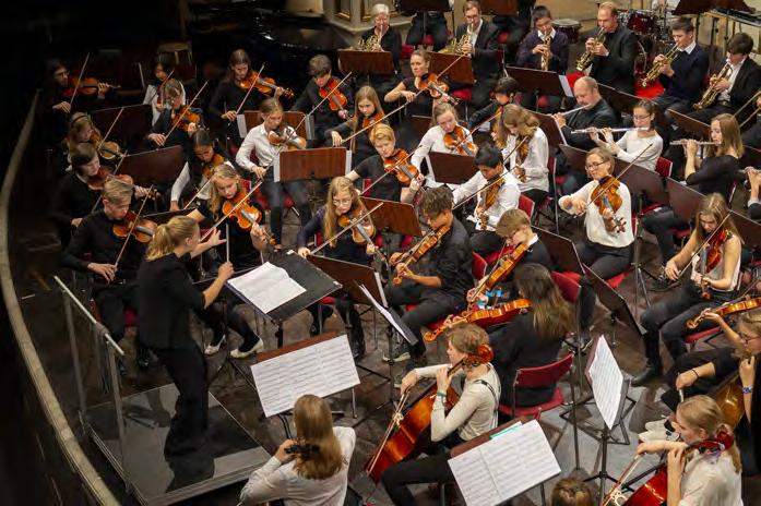 Unga musiker: Höstlovsorkestern FOTO: HANNA FRED EKMAN OBS!