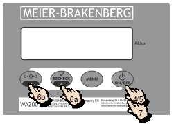 Kalibrering 1. Tryck på pil och ON/OFF samtidigt för att komma till menyn. 2. Tryck upprepade gånger på RECHECK tills det visas other tryck på ON/OFF för att välja. 3.