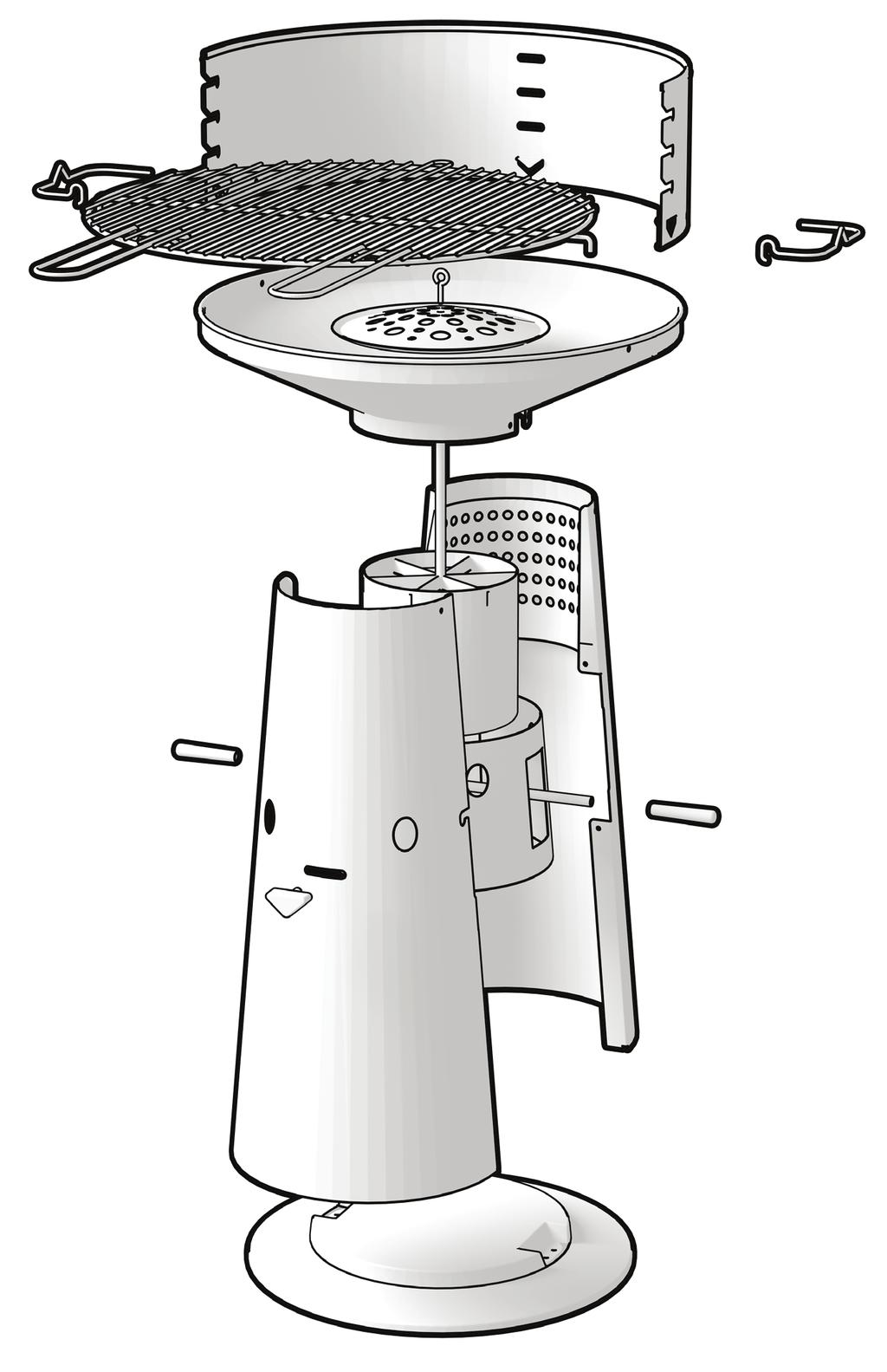 EXPLODED VIEW -SPRÄNGSKISS - VUE ECLATée