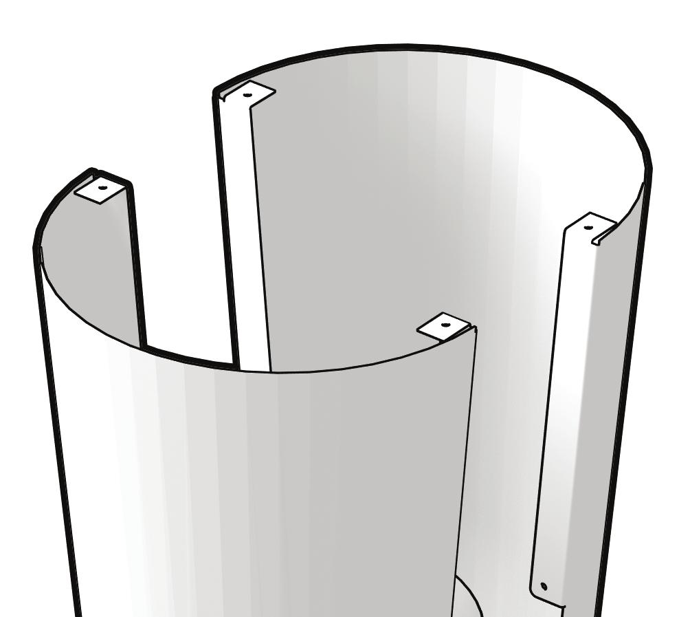 INSTRUCTIONS D ASSEMBLAGE - ASSEMBLY INSTRUCTIONS STEP 2 Attach the back pillar