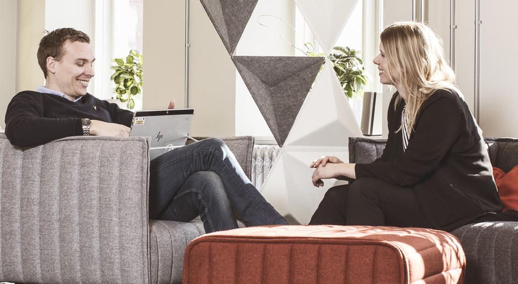 RELATIONER OCH AFFÄRER Genom GODA RELATIONER gör vi långsiktigt lönsamma affärer. Med nöjda medarbetare skapar vi goda relationer. Vår framgång ligger i händerna på VÅRA MEDARBETARE.
