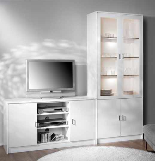 Designa din egen TV-Bänk av färdigmonterade stommar i olika format och storlek.