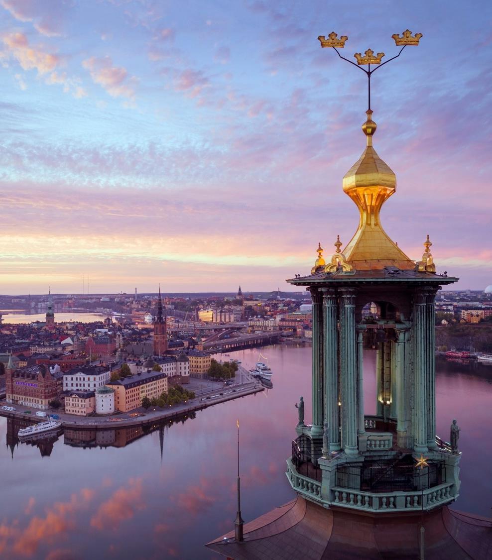 Europeisk tolva Destination Totala gästnätter 2018 2017-18 (%) 1 London (1) 71 163 839-8,7% 2 Paris (2) 52 546 339 9,2% 3 Berlin (3) 32 869 156 5,5% 4 Rom (4) 25 549 101 3,1% 5 Istanbul (8) 20 983