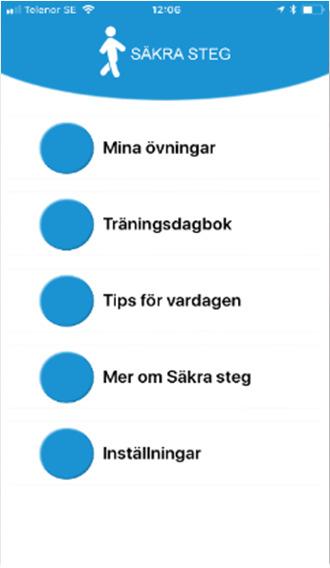 12(18) 15 Forskningsstudien Säkra steg Vård- och omsorgsförvaltningen är tillsammans med Umeå Universitet med i en forskningsstudie som kallas Säkra steg.
