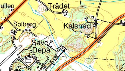 Metaller i vattendrag 2010 - R 2011:3 25. Bäck vid Säve Lokal: Säve depå X-koord: 6408485 Y-koord: 315690 Top.
