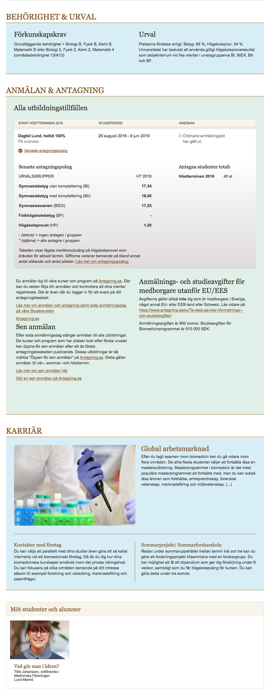 Utbildningspresentationer på lu.