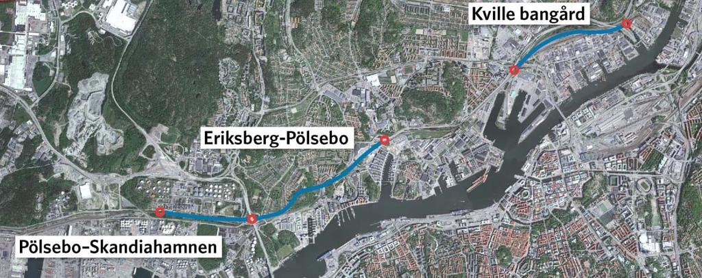 2 (23) 1 Inledning 1.1 Allmän sammanfattning Hamnbanan är en av Sveriges viktigaste järnvägslänkar för godstrafik och går mellan hamnområdena i Göteborg och hela Norden.