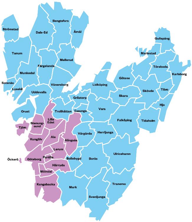 OBS! Priserna ska enbart ses Exempel C: Två zoner (utfasad subvention) Prisjämförelse med 2017 Enkelbiljett Zon A (GR)