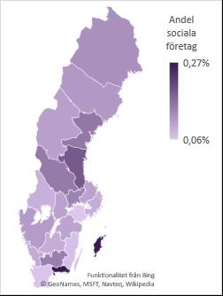 kategori nytta) Arbetsträning/jobb åt de långt från arbetsmarknaden 116 Utför tjänster av social karaktär 112 Utför tjänster av natur-/miljövårdande karaktär 63 Utför tjänster av mer allmän