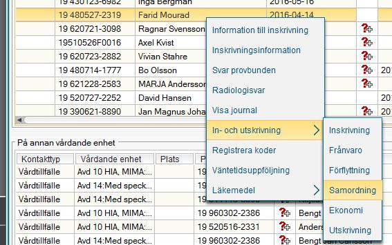 Utlokaliserad patient i Link