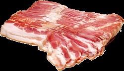 DABAS Produktklassificering: 308514635712 / Färskvaror/Kylvaror Köttprodukter Charkuterier utom korv -- Bacon Marknadsbudskap: Svålfri. Varmrökt. Vikt/skiva: ca 6gr.