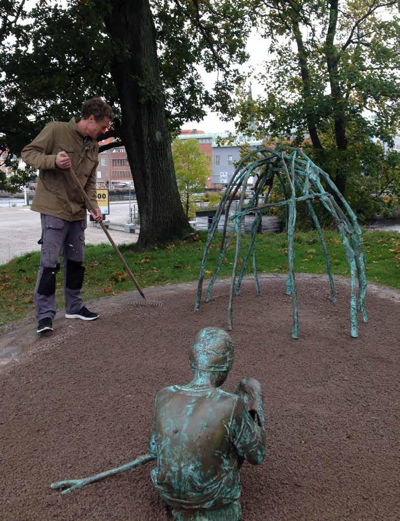 Jag tycker att man ska ta tillvara på mer i Halmstad än att leta nya saker hela tiden.