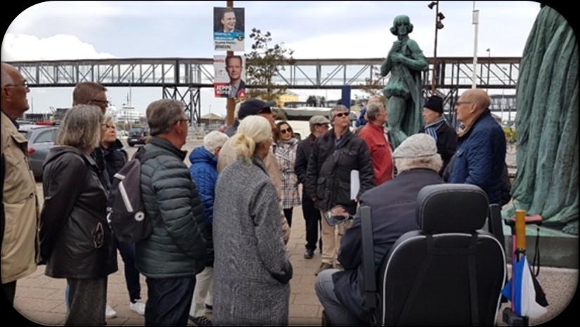 borgmästarestenarna, utgjorde gräns för de områden som var och en husägare var skyldiga att rengöra en gång om året.