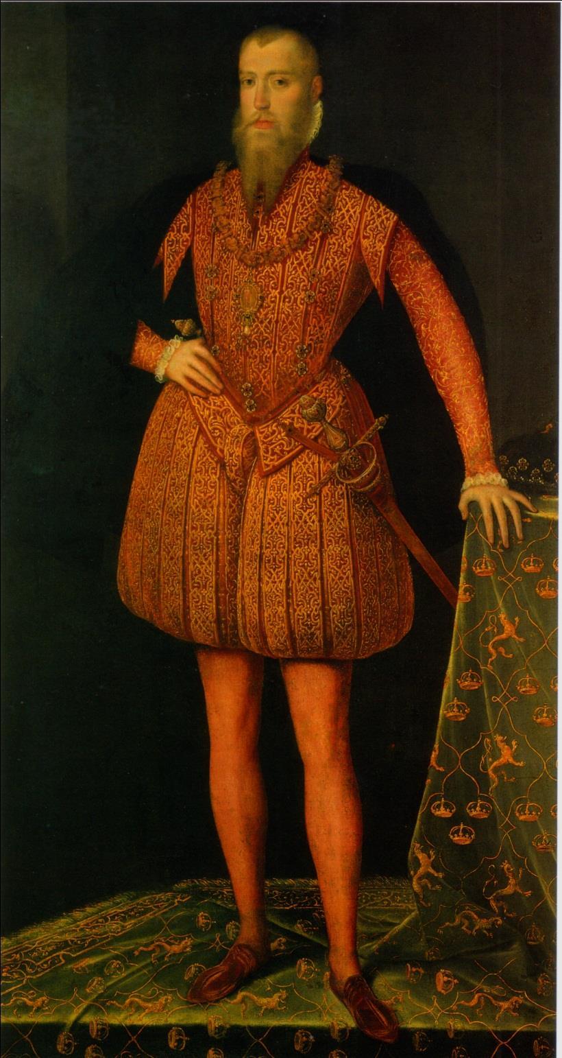 Erik XIV (1560-1568) Utrikespolitik: Försöker gifta sig med Drottning Elisabeth i