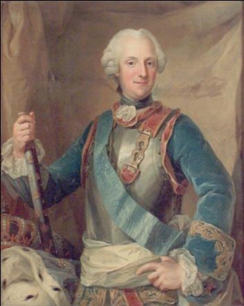Adolf Fredrik 1751-1771 Valdes till regent. Systersonson till Karl XII. Adlade Carl von Linné.