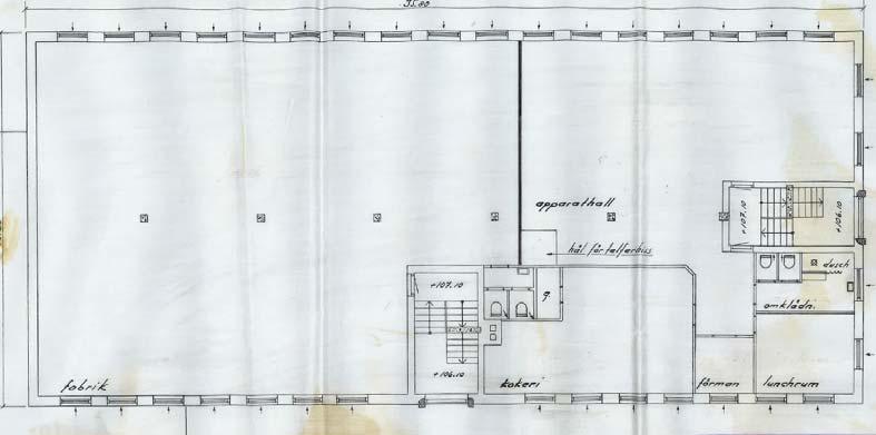 Kv. Hyvlaren, Vårgårda kommun Kompletterande miljöteknisk undersökning Rapport 181206 Bolagsverkets arkiv. Det är inte känt vilket år produktionen lades ned, eller hur omfattande den var.