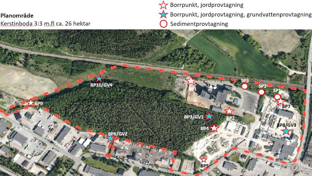 2019-08-19 s 12 (26) Figur 3-1. Lokalisering av provpunkter inom undersökningsområdet 3.2. Laboratorieanalyser Analyser har utförts av ALS Scandinavia AB med avseende på metaller, kolväten, PCB, klorerade pesticider, klorerade kolväten och klorfenoler.