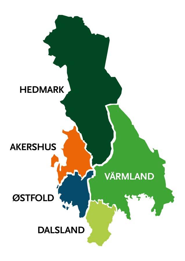 Akershus Østfold Hedmark Dalsland