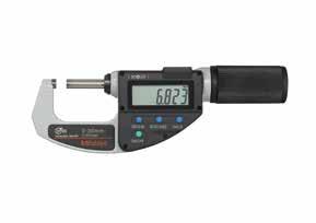 QuantuMike IP65, med 2 mm spindelstigning 4 862 3 950 293-143-30 75 100 ± 2 * Digital ** 0,001 QuantuMike IP65, med 2 mm spindelstigning 5 492